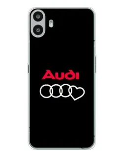 Чохол для Nothing CMF Phone 1 з картинкою «Логотип Audi Heart» Чохол для Nothing CMF Phone 1 з картинкою «Логотип Audi Heart»