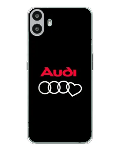 Чохол для Nothing CMF Phone 1 з картинкою «Логотип Audi Heart»