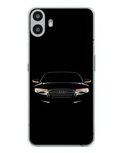 Чохол для Nothing CMF Phone 1 з картинкою «Audi — нічний контур»