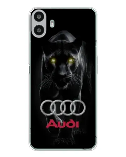Чохол для Nothing CMF Phone 1 з картинкою «Пантера та Audi»
