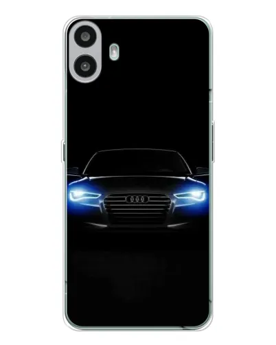 Чохол для Nothing CMF Phone 1 з картинкою «Audi в неоні»