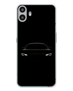 Чохол для Nothing CMF Phone 1 з картинкою «Погляд Audi у темряві»