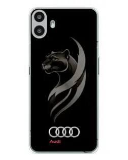 Чохол для Nothing CMF Phone 1 з картинкою «Графіка — пантера та Audi»