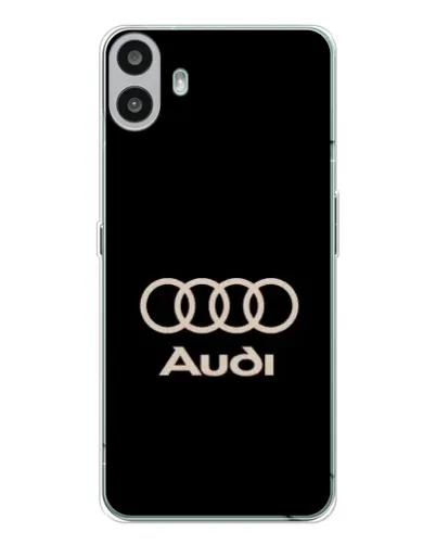 Чохол для Nothing CMF Phone 1 з картинкою «Audi — золотий логотип»