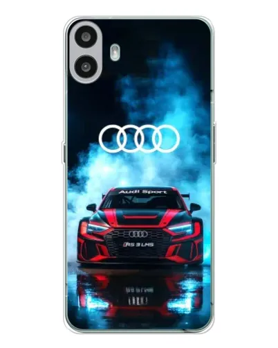 Чохол для Nothing CMF Phone 1 з картинкою «Audi Sport — неон»