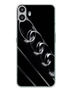 Чохол для Nothing CMF Phone 1 з картинкою «Audi — абстрактні кільця»