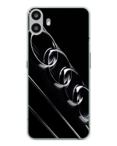 Чохол для Nothing CMF Phone 1 з картинкою «Audi — абстрактні кільця»