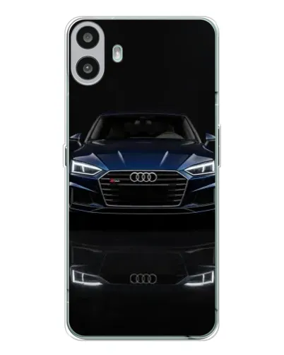 Чохол для Nothing CMF Phone 1 з картинкою «Audi — нічне відображення»