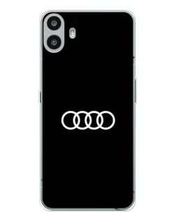 Чохол для Nothing CMF Phone 1 з картинкою «Audi White Logo»