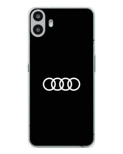 Чохол для Nothing CMF Phone 1 з картинкою «Audi White Logo»