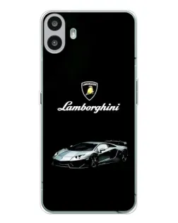 Чехол для Nothing CMF Phone 1 с картинкой «Логотип Lamborghini классика» Чехол для Nothing CMF Phone 1 с картинкой «Логотип Lamborghini классика»