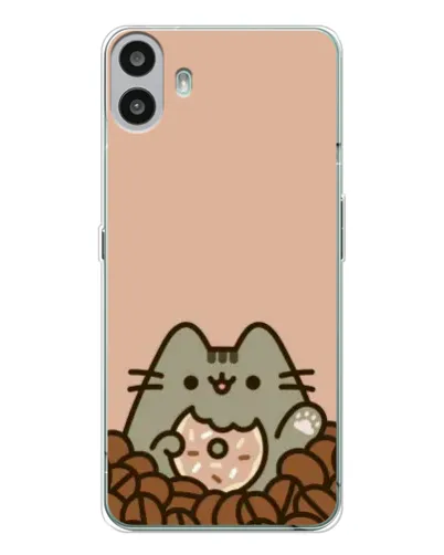Чехол для Nothing CMF Phone 1 с картинкой «Кофейный Пушин» Чехол для Nothing CMF Phone 1 с картинкой «Кофейный Пушин»