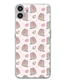 Чехол для Nothing CMF Phone 1 с картинкой «Пушин и сладости» Чехол для Nothing CMF Phone 1 с картинкой «Пушин и сладости»