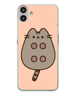 Чехол для Nothing CMF Phone 1 с картинкой «Пушин пузиком кверху» Чехол для Nothing CMF Phone 1 с картинкой «Пушин пузиком кверху»