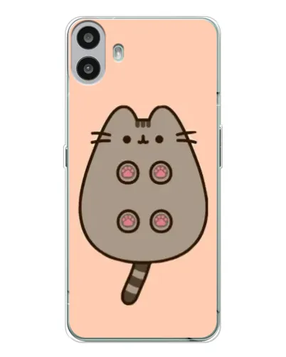 Чехол для Nothing CMF Phone 1 с картинкой «Пушин пузиком кверху» Чехол для Nothing CMF Phone 1 с картинкой «Пушин пузиком кверху»