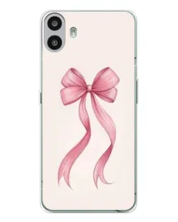 Чехол для Nothing CMF Phone 1 с картинкой «Розовый бант»