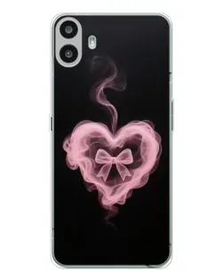Чехол для Nothing CMF Phone 1 с картинкой «Дымчатое сердце»