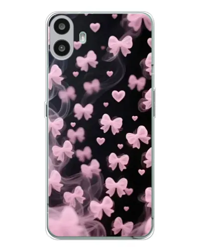 Чехол для Nothing CMF Phone 1 с картинкой «Неоновое кружево» Чехол для Nothing CMF Phone 1 с картинкой «Неоновое кружево»