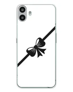 Чехол для Nothing CMF Phone 1 с картинкой «Диагональный бант»