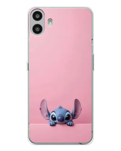 Чехол для Nothing CMF Phone 1 с картинкой «Stitch выглядывает» Чехол для Nothing CMF Phone 1 с картинкой «Stitch выглядывает»