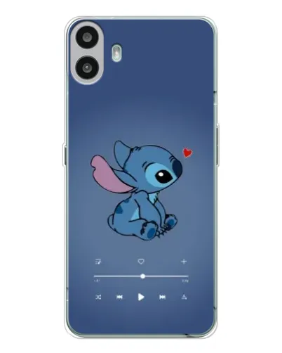 Чехол для Nothing CMF Phone 1 с картинкой «Музыкальный Stitch» Чехол для Nothing CMF Phone 1 с картинкой «Музыкальный Stitch»