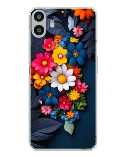 Чехол для Nothing CMF Phone 1 с картинкой «Цветочная феерия» Чехол для Nothing CMF Phone 1 с картинкой «Цветочная феерия»