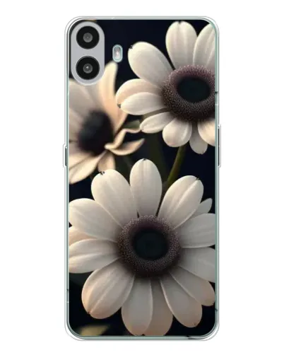 Чехол для Nothing CMF Phone 1 с картинкой «Белые маргаритки макро» Чехол для Nothing CMF Phone 1 с картинкой «Белые маргаритки макро»