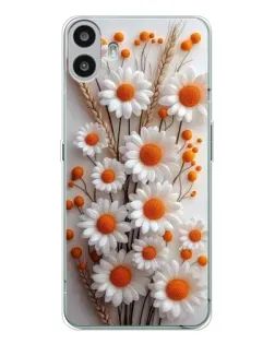 Чохол для Nothing CMF Phone 1 з картинкою «Білі сухоцвіти» Чохол для Nothing CMF Phone 1 з картинкою «Білі сухоцвіти»