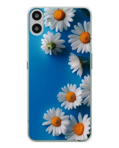 Чехол для Nothing CMF Phone 1 с картинкой «Белоснежные маргаритки» Чехол для Nothing CMF Phone 1 с картинкой «Белоснежные маргаритки»