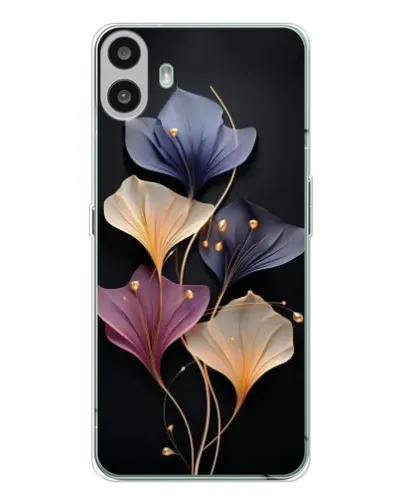 Чехол для Nothing CMF Phone 1 с картинкой «Лиловые цветы грации» Чехол для Nothing CMF Phone 1 с картинкой «Лиловые цветы грации»