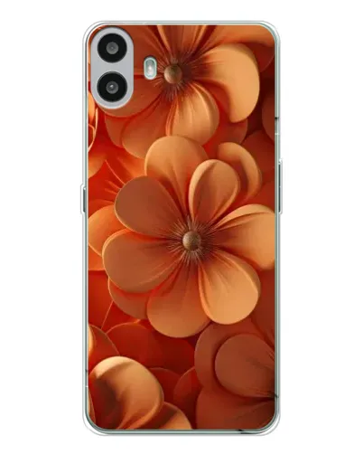 Чехол для Nothing CMF Phone 1 с картинкой «Оранжевый макро цветок» Чехол для Nothing CMF Phone 1 с картинкой «Оранжевый макро цветок»