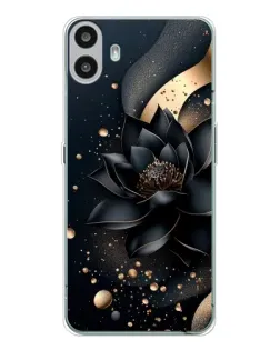 Чохол для Nothing CMF Phone 1 з картинкою «Чорний лотос» Чохол для Nothing CMF Phone 1 з картинкою «Чорний лотос»