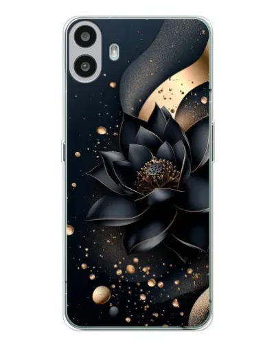 Чехол для Nothing CMF Phone 1 с картинкой «Черный лотос» Чехол для Nothing CMF Phone 1 с картинкой «Черный лотос»