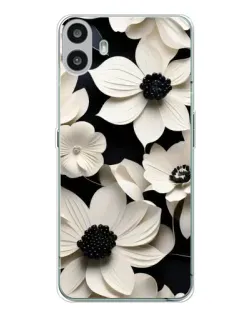 Чохол для Nothing CMF Phone 1 з картинкою «Об'ємні білі квіти» Чохол для Nothing CMF Phone 1 з картинкою «Об'ємні білі квіти»