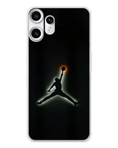 Чехол для Nothing CMF Phone 2 Pro с картинкой «Jordan Gradient Logo» Чехол для Nothing CMF Phone 2 Pro с картинкой «Jordan Gradient Logo»
