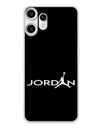 Чехол для Nothing CMF Phone 2 Pro с картинкой «Jordan White Logo» Чехол для Nothing CMF Phone 2 Pro с картинкой «Jordan White Logo»