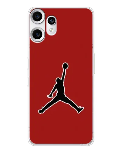 Чехол для Nothing CMF Phone 2 Pro с картинкой «Jordan Red Back» Чехол для Nothing CMF Phone 2 Pro с картинкой «Jordan Red Back»