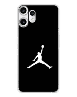 Чехол для Nothing CMF Phone 2 Pro с картинкой «Jordan Silhouette»