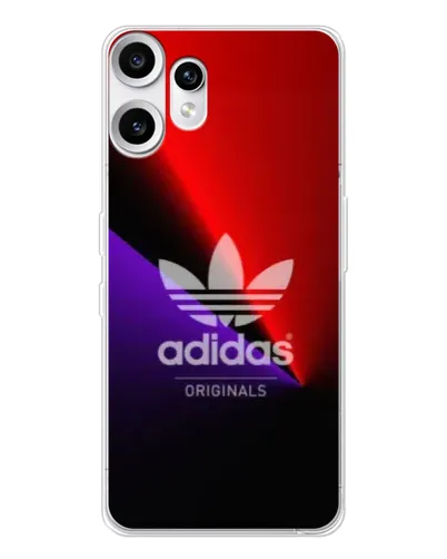 Чехол для Nothing CMF Phone 2 Pro с картинкой «Adidas Red Neon»