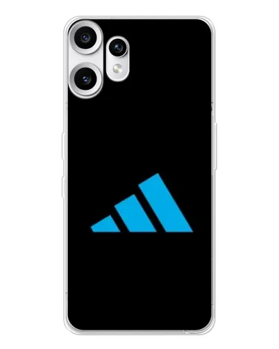 Чехол для Nothing CMF Phone 2 Pro с картинкой «Adidas Cyan Logo»