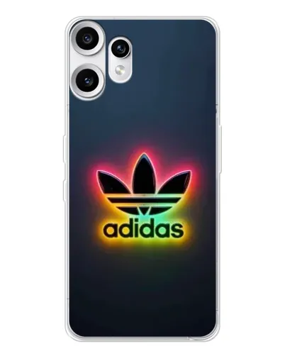 Чехол для Nothing CMF Phone 2 Pro с картинкой «Неоновый Adidas»