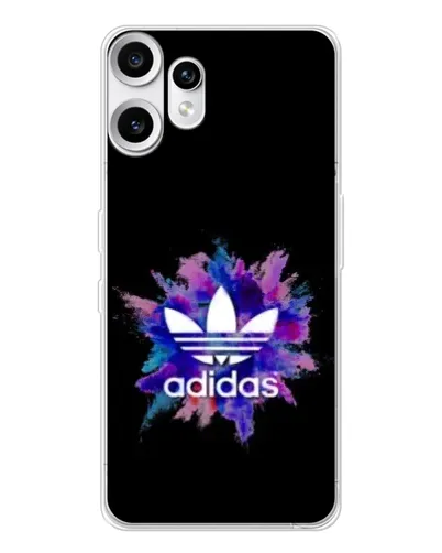 Чехол для Nothing CMF Phone 2 Pro с картинкой «Взрыв красок Adidas»