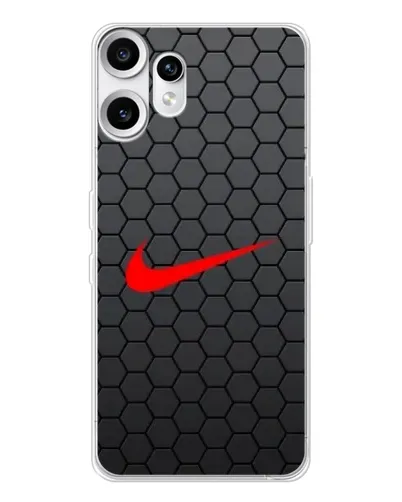 Чехол для Nothing CMF Phone 2 Pro с картинкой «Nike — карбоновая сетка» Чехол для Nothing CMF Phone 2 Pro с картинкой «Nike — карбоновая сетка»