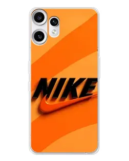 Чехол для Nothing CMF Phone 2 Pro с картинкой «Оранжевый драйв Nike» Чехол для Nothing CMF Phone 2 Pro с картинкой «Оранжевый драйв Nike»