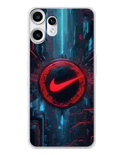Чехол для Nothing CMF Phone 2 Pro с картинкой «Техногенный стиль Nike» Чехол для Nothing CMF Phone 2 Pro с картинкой «Техногенный стиль Nike»