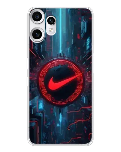 Чехол для Nothing CMF Phone 2 Pro с картинкой «Техногенный стиль Nike» Чехол для Nothing CMF Phone 2 Pro с картинкой «Техногенный стиль Nike»