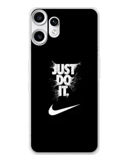 Чехол для Nothing CMF Phone 2 Pro с картинкой «Текстовый принт Nike» Чехол для Nothing CMF Phone 2 Pro с картинкой «Текстовый принт Nike»