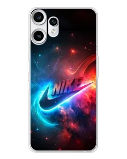 Чехол для Nothing CMF Phone 2 Pro с картинкой «Огненный логотип Nike» Чехол для Nothing CMF Phone 2 Pro с картинкой «Огненный логотип Nike»