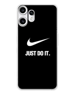 Чехол для Nothing CMF Phone 2 Pro с картинкой «Классический принт Nike» Чехол для Nothing CMF Phone 2 Pro с картинкой «Классический принт Nike»