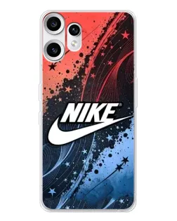 Чехол для Nothing CMF Phone 2 Pro с картинкой «Градиентный принт Найк» Чехол для Nothing CMF Phone 2 Pro с картинкой «Градиентный принт Найк»